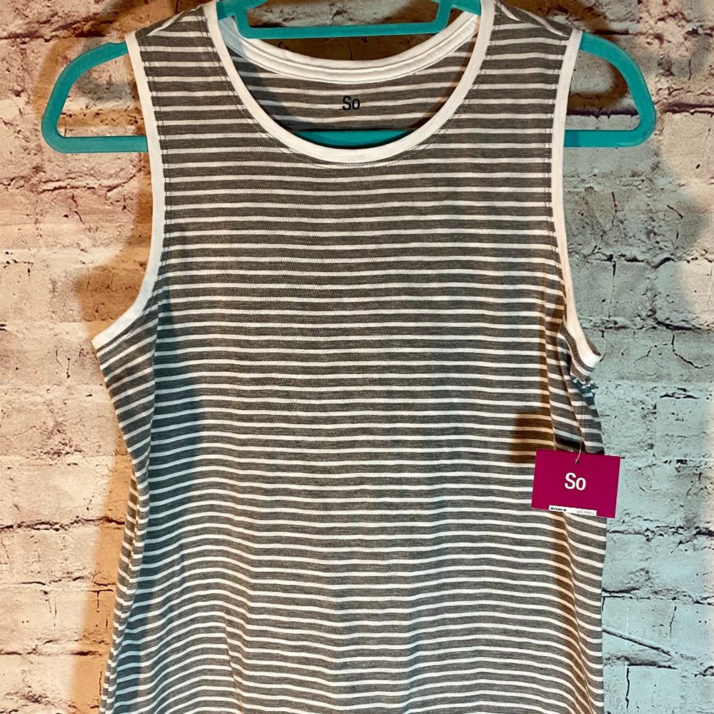 S0 SLEEVELESS T-SHIRT (SKELETON) SIZE S 60% COTTON